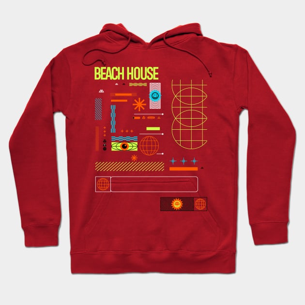 Beach House // Full Color Hoodie by Chase Merch